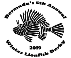 Bermuda's fourth annual Winter Lionfish Derby 2019 Logo